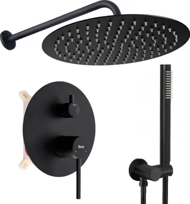 Obrázok produktu pre Podomietkový Sprchový Set REA FOSS CLIF Black