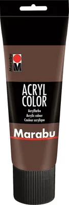 Produktbild von Marabu 12010025040, 225 ml, Braun, Satin, Tube, Wasserfest