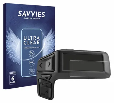 Produktbild von 6x Für Bosch Purion 200 Schutzfolie Savvies Displayschutz Display Schutz Folie Klar Transparent