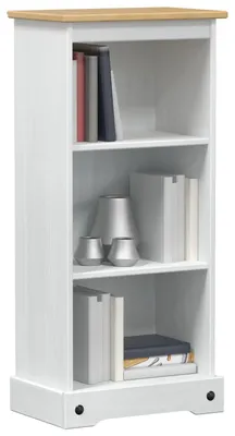 Produktbild von Monderne Bücherregal 1PC - Leiterregal/Leiterregal - Weiß 46x29x100cm Massives Kiefernholz - Bücherregale DE8397