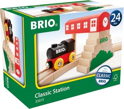 Immagine prodotto di BRIO World 33615 - Stazione ferroviaria classica