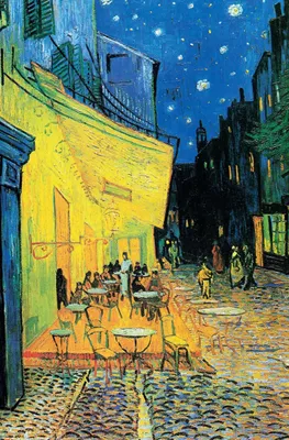 Productafbeelding van Vincent van Gogh - Caféterras - 61x91,5 cm - Poster