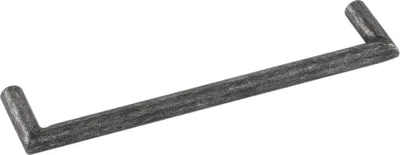Zdjęcie produktu dla Uchwyt meblowy Davos LA 128 mm, szerokość 138 mm, żelazo ocynkowane, pasywowane na czarno