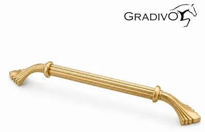 Produktbild von Möbelgriff Küchengriffe Schrankgriff Bügelgriff Schubladengriffe 923 Matt - Gold 160 mm