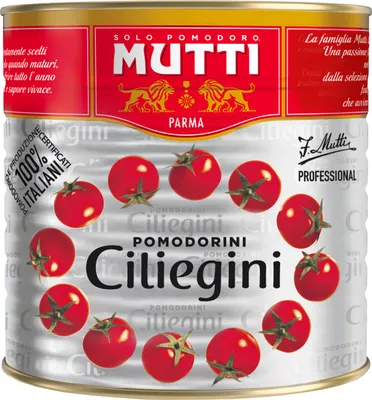 Produktbild von 6x Mutti Pomodorini Ciliegini 2,5kg