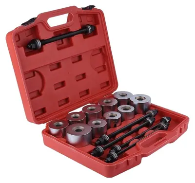 Immagine prodotto di Set di utensili per pressare e trafilare, composto da 27 pezzi, compatibile con diverse applicazioni. Set di 27 utensili