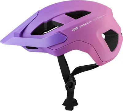 Immagine prodotto di Casco KED Embrace MU-1 Allround per city trail con visiera regolabile e illuminazione Casco da bicicletta Colore: viola rosa opaco Taglia: 58-62 (L)