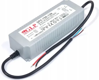 Obrázek produktu pro LED zdroj 150W 12,50A 12V IP67 GPV-150-12N hermetický