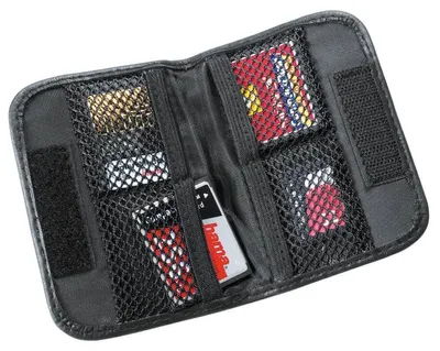 Produktbild von Hama Memory Card Case, 4 Karten, Kunstleder, Schwarz, 105 mm, 10 mm, 78 mm