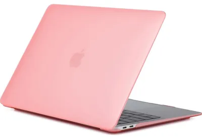 Produktbild von Mobigear Schutzhülle für MacBook Air 13 Zoll (2018-2020), Hartschalenhülle, MacBook Case - Rosa - Modell A1932 / A2179 / A2337