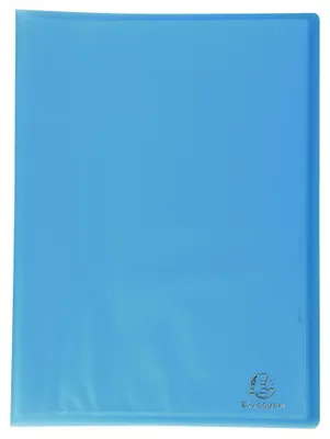 Produktbild von Exacompta 85468E Sichtmappe PP 500µ 40 Hüllen Chromaline DIN A4 Türkis