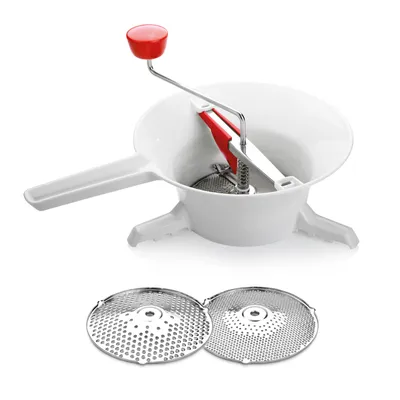 Zdjęcie produktu dla Tescoma 643578, Biały, Plastik, Stal nierdzewna, Warzywa, Plastik, 24 cm, 370 mm