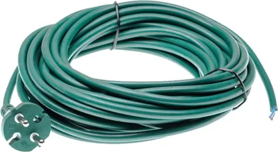 Produktbild von vhbw Stromkabel kompatibel mit Vorwerk Tiger 260, 251, 250, 252, 265, 270 Staubsauger - 10 m Kabel 2000 W, Anschlusskabel