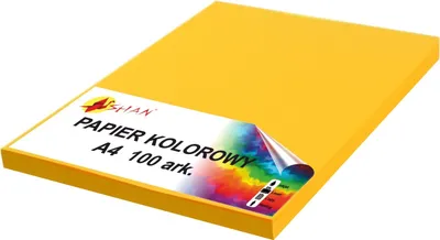 Produktbild von Farbpapier A4 80g sonnengelb2 100 Blatt