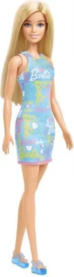 Produktbild von Mattel BARBIE Panenka Barbie s květinovými šaty módní panenka HGM59