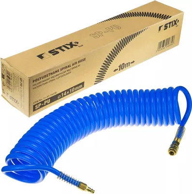 Obrázek produktu pro Polyuretanová hadice na stlačený vzduch, délka 10 m, Ø 14 mm (vnější), Ø 10 mm (vnitřní)