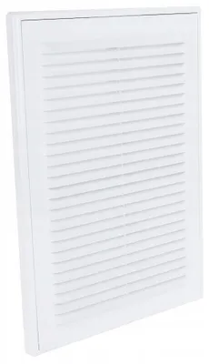 Produktbild von Dalap GP Lüftungsgitter mit Insektenschutz PVC 251x182 mm weiß