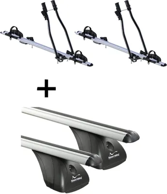 Produktbild von 2x Fahrradträger SAGITTAR + Dachträger VDP kompatibel mit für Citroen C8 5 Türer 2002-2010