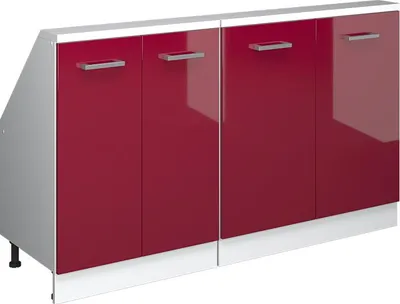 Produktbild von Dachschrägenschrank-Set Vicco Rion Rot Hochglanz 2er Set, Model 56019