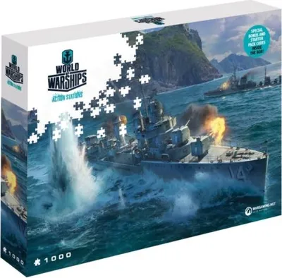 Zdjęcie produktu dla Układanka World of Warships - Niszczyciel panazjatycki - 1000 elementów