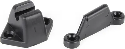 Produktbild von OCS Türfanger Türfeststeller Set 2 tlg schwarz für Wohnwagen Wohnmobil