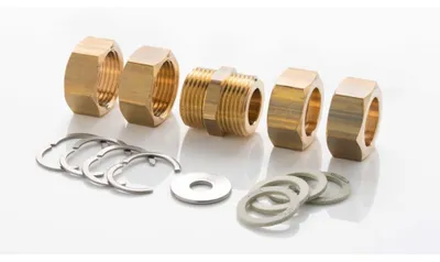 Image de Kit de Raccordement Solaire Inox Ondulé DN20 pour Tube Solaire ECO