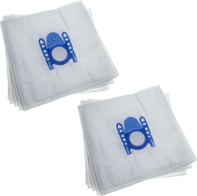 Produktbild von vhbw 10x Staubbeutel kompatibel mit Kärcher VC 5300, VC 5200, VC 5100 Staubsauger - Typ F/J 29cm x 26cm Weiß