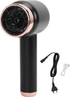 Obrázek produktu pro Bezdrátový fén, 1000 W, negativní iontový horký a studený vítr, vysokorychlostní USB bublinka pro domácnost, cestování, EU zástrčka 220 V