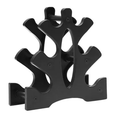 Produktbild von Hantelständer dreistufig, ergonomisch klein leicht für Krafttraining