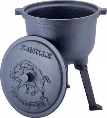 Produktbild von Jägerkessel 4,0 L Gusseisentopf KM-4800V