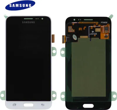 Produktbild von Samsung Galaxy J3 2016 SM-J320F LCD Display Touch Screen Weiß (Service Pack) GH97-18414A