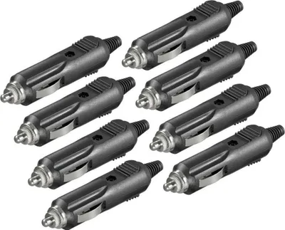 Produktbild von 8x Kummert Business Zigarettenanzünderstecker mit Sicherung Schwarz