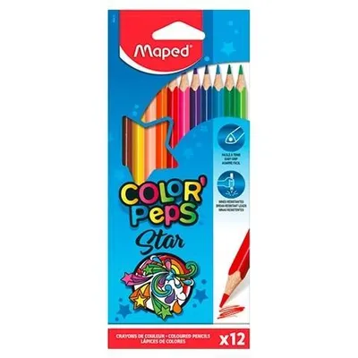 Immagine prodotto di Maped Dreikant-Buntstift COLOR'PEPS, 12er Kartonetui