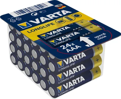 Produktbild von Varta Longlife 4103 - Batérie 24 x AAA - Alkalisch