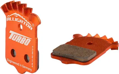 Produktbild von Alligator Turbo Cooling Avid Elixir Bremsbeläge Aus Halbmetall Orange  Orange One Size