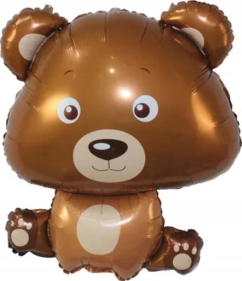 Immagine prodotto di Pallone in foil Orsetto (grande), 60x55 cm