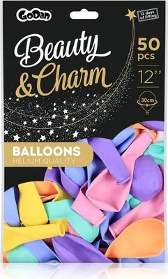 Zdjęcie produktu dla Balony makaroniki 30 cm MIX Beauty&Charm