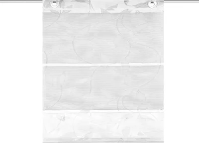 Produktbild von Home Wohnideen Magnetrollo Bambus 130 x 45 cm weiß