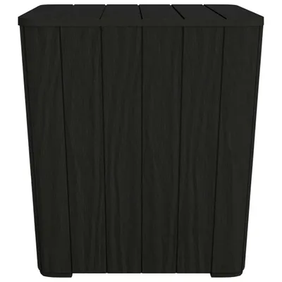 Produktbild von vidaXL Gartentisch mit Abnehmbarer Tischplatte Schwarz Polypropylen