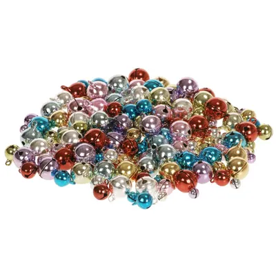 Produktbild von Metallglöckchen 72er-Set, versch. Farben und Größen sortiert