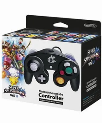 Produktbild von Nintendo Wii U GameCube Controller Super Smash Bros. Edition Schwarz