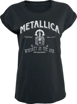Produktbild von Metallica T-Shirt Damen Whiskey In the Jar schwarz XXL