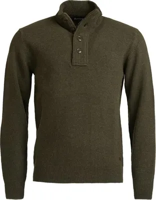 Produktbild von Barbour Schurwollpullover Stehkragen grün