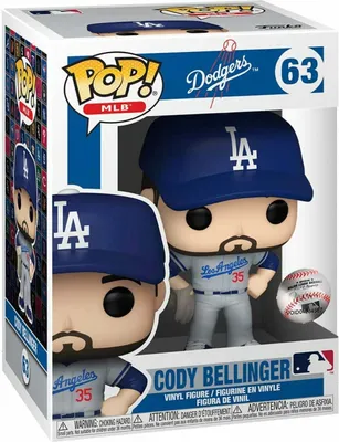 Produktbild von MLB Dodgers - Cody Bellinger 63 - Funko Pop! - Vinyl Figur