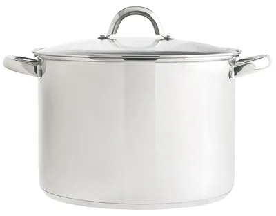 Produktbild von Kochtopf Kochtopf Bratentopf - Edelstahl - 30 cm - 14,8 l - Für alle Herdarten