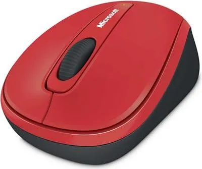 Obrázok produktu pre Microsoft WMM 3500, Optický, RF Wireless, 1000 DPI, Čierna, Červená