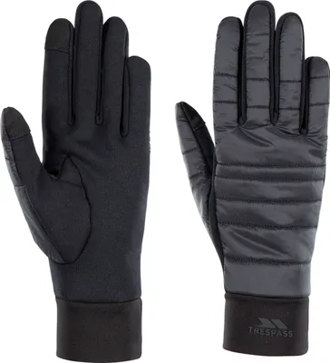Obrázok produktu pre Trespass - Pánske/dámske uni rukavice "Rumer", kožené TP5565 (S - M) (Black)