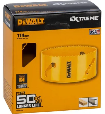 Immagine prodotto di DeWALT DT90342-QZ - Lochsäge Bi-Metall Extreme, 114mm