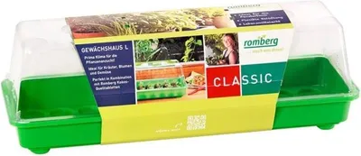 Obrázek produktu pro Miniskleník s ventilací L 58x19x19cm