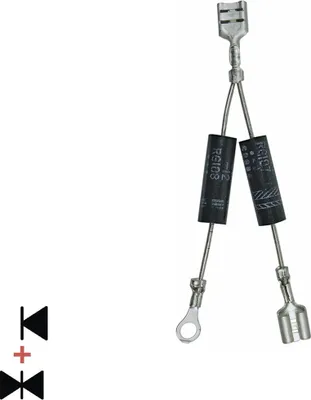 Produktbild von Kurzschlussprotektor wie PHILIPS 481913038039 SRT2W6H mit Diode für Mikrowelle
